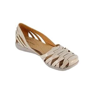 Baretraps Sandals Elton Stone White Women's Sz 7.5 Medium Leather